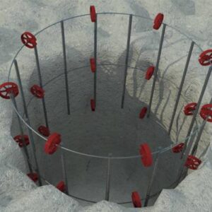 اسپیسر پلاستیکی کیج فیکس