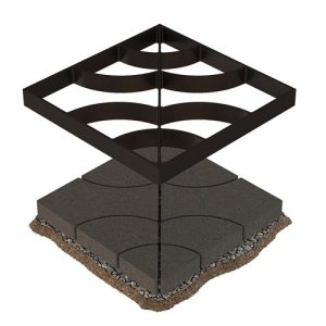 شابلون سنگ‌فرش سیمانی مدل MOLD X120