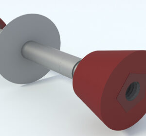 مهره مخروطی پلاستیکی بتن پلاست