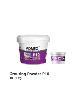 پودر بندکشی سفید دو جزئی پومکس مدل POMEX P10 - تصویر 2
