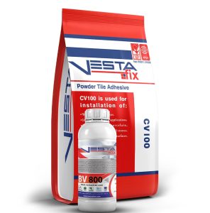 چسب کاشی پودری دو جزئی (CV100+BV800)